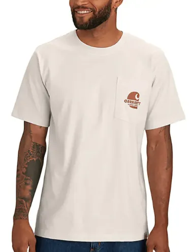 106146 Carhartt Men's Relaxed fit Heavy weight Farm Short Sleeve Tee