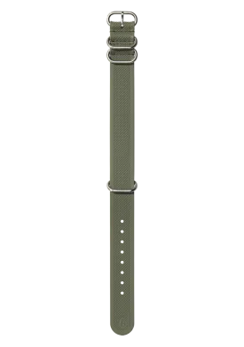 20mm FKM Rubber NATO Band - Olive