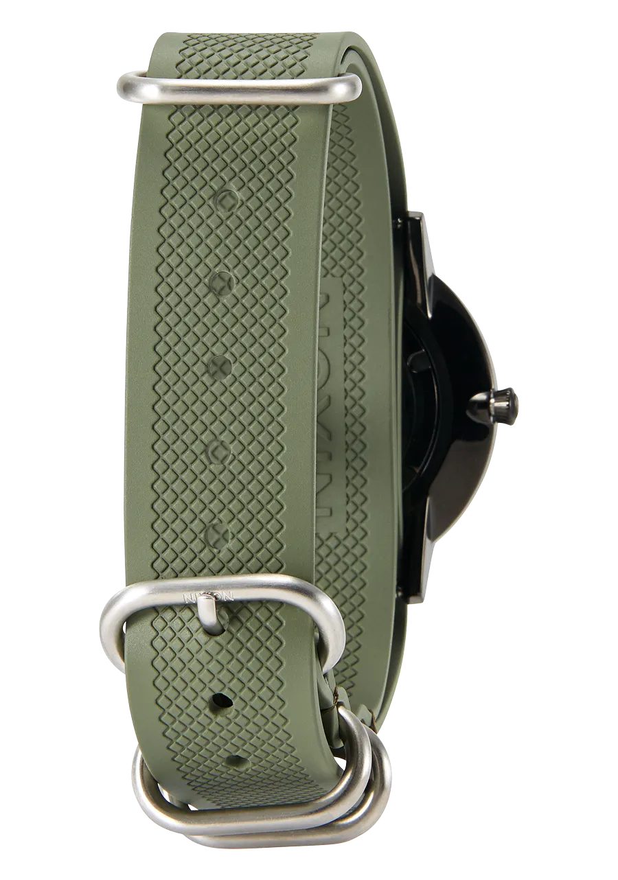 20mm FKM Rubber NATO Band - Olive