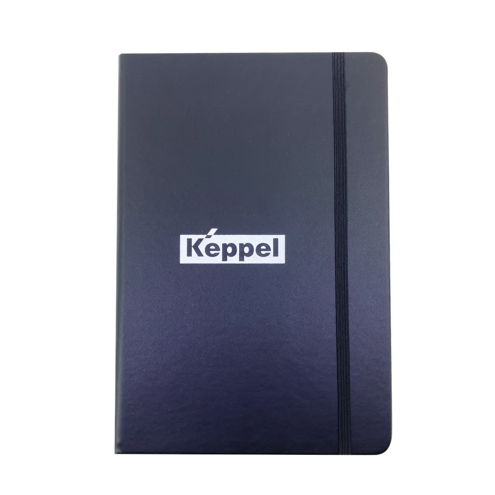 A5 Notebook with Rubber Strap