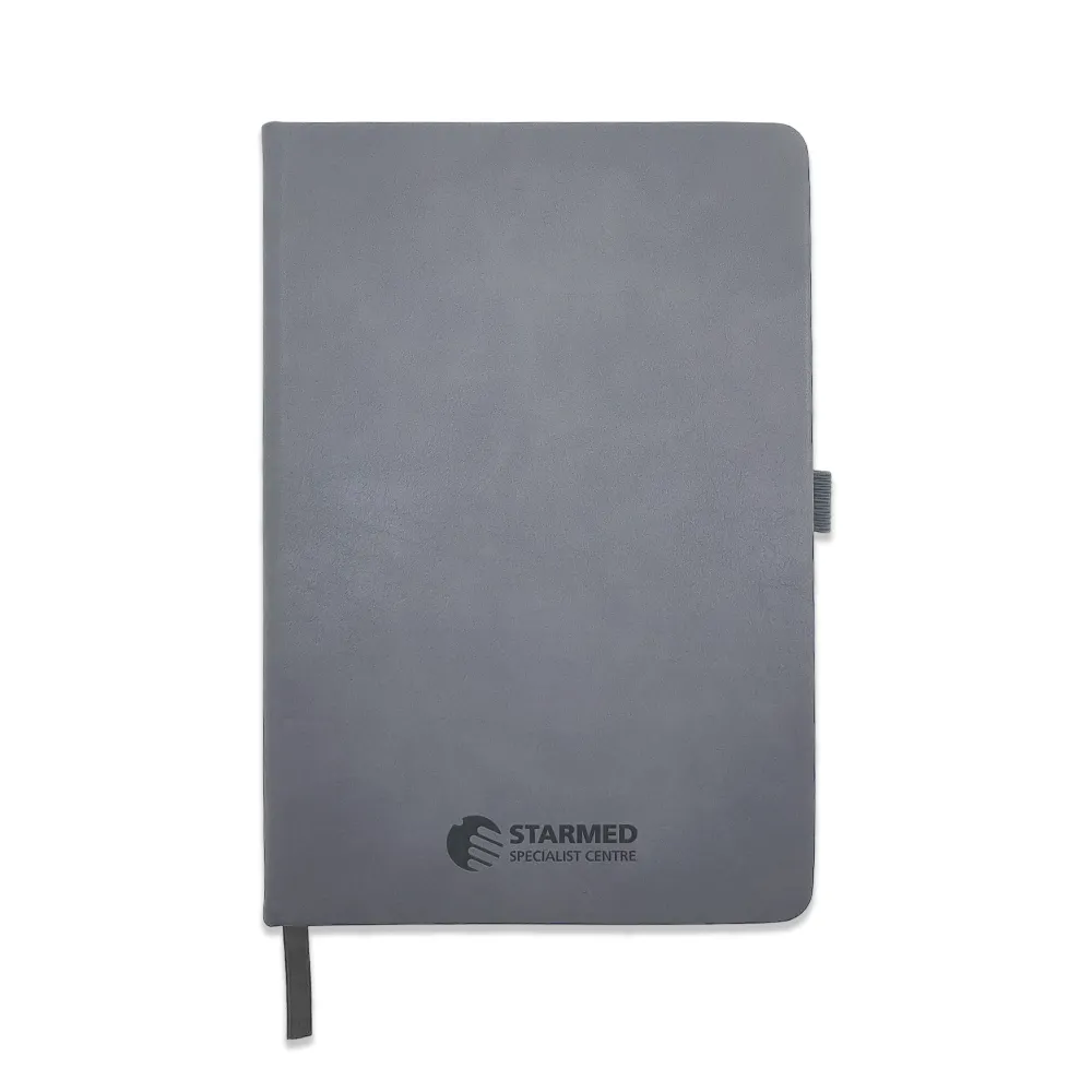 A5 Notebook with Rubber Strap