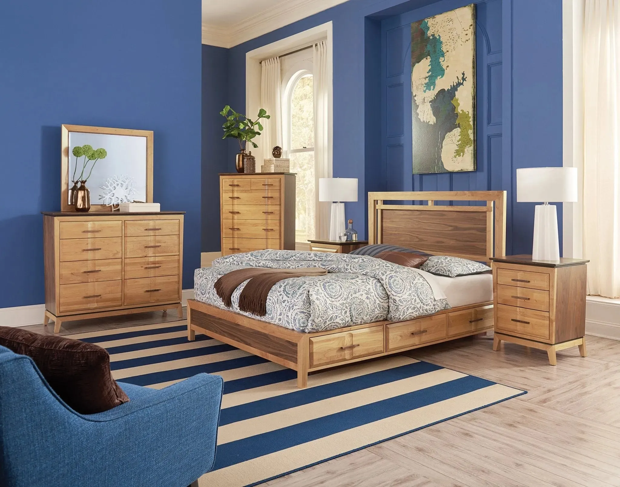 Addison Panel Storage Bed