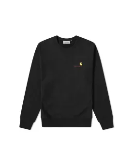 American Script Sweatshirt - Black