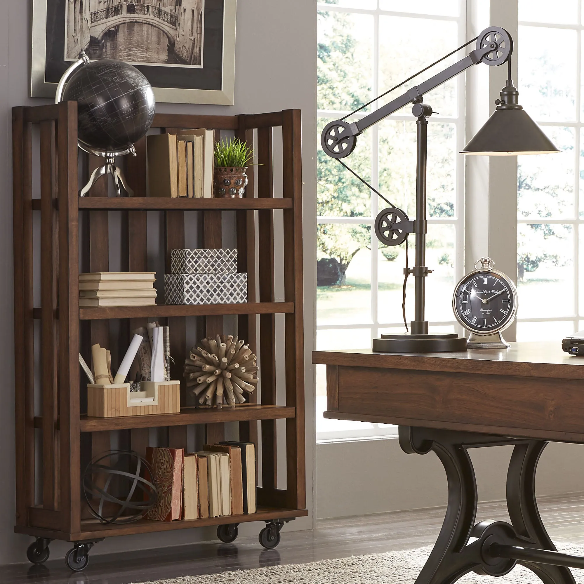 Arlington House 411-HO201 Open Bookcase