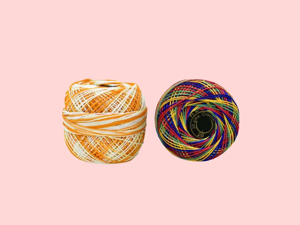 Assorted Crochet Cotton Thread Combo