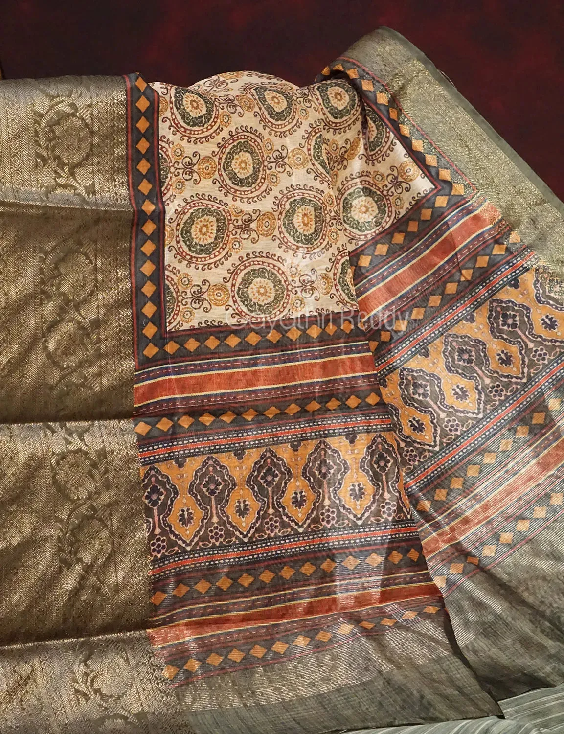 BANARAS CHANDERI SILK -BCS320