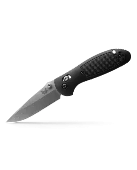 Benchmade Mini Griptilian | Black Grivory | Drop-Point