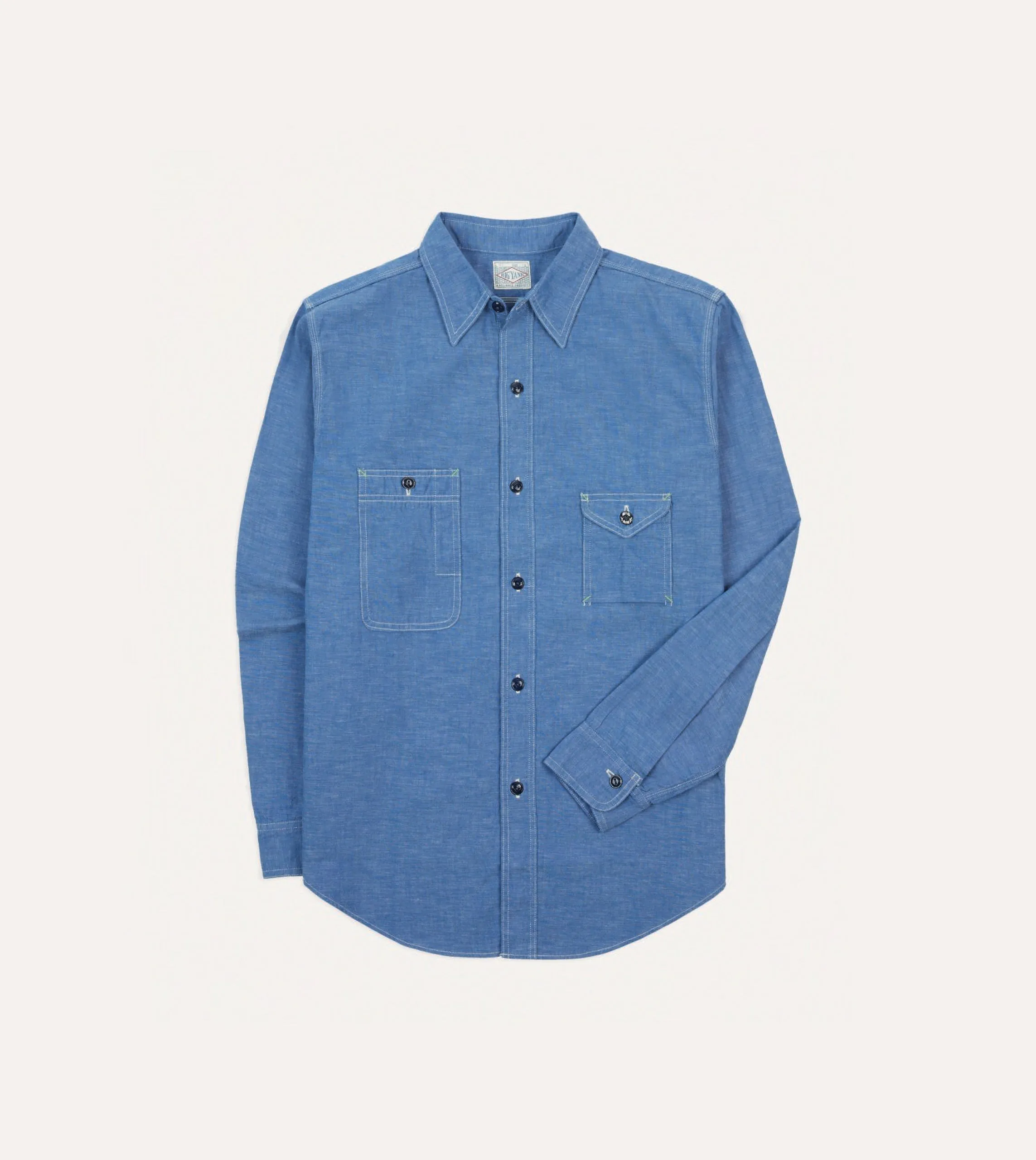 Big Yank '1935' Blue Chambray Shirt