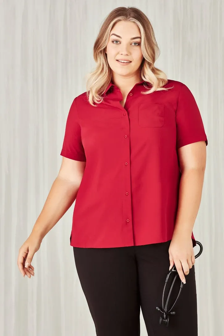 Biz Care Florence Short Sleeve Shirt CS947LS