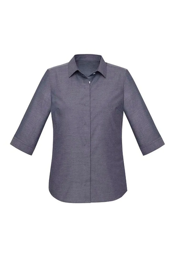 Biz Corporate Womens Charlie 3/4 Shirt RS968LT