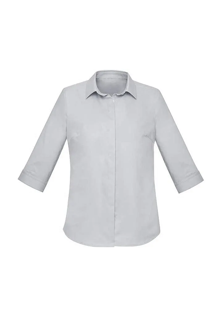 Biz Corporate Womens Charlie 3/4 Shirt RS968LT