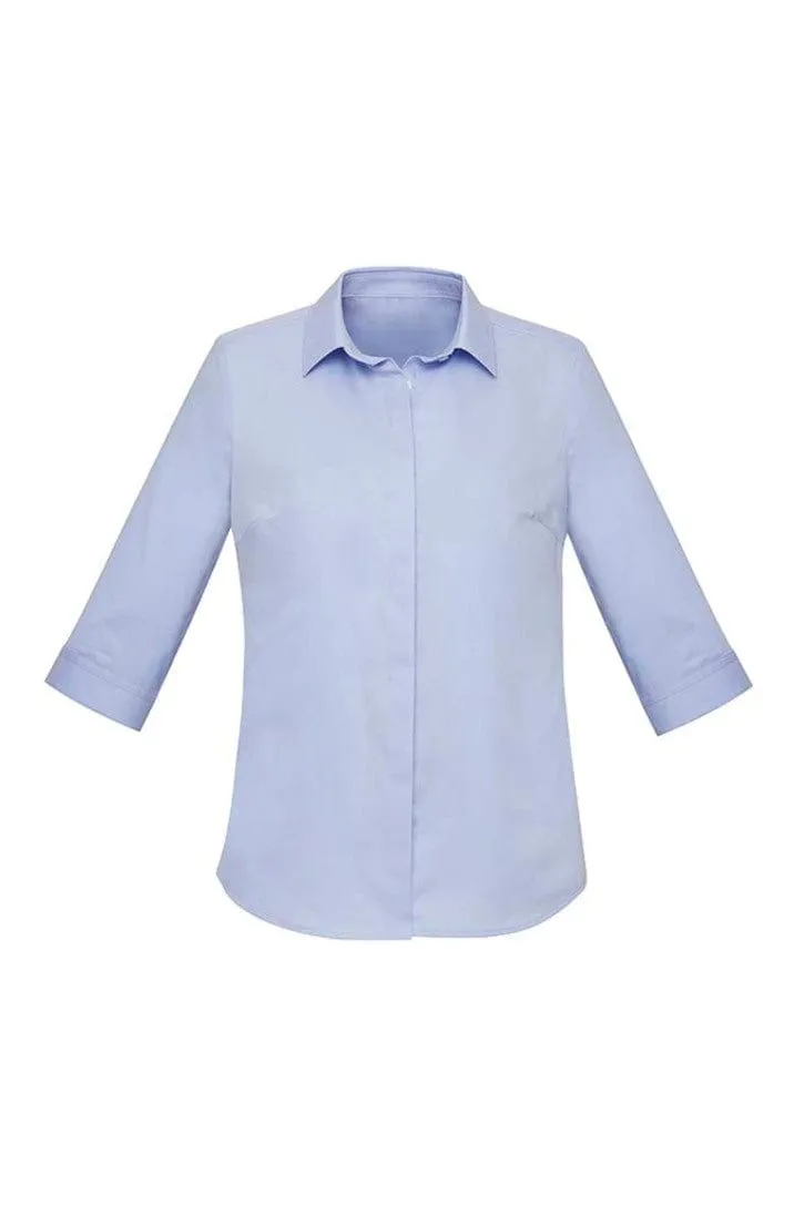 Biz Corporate Womens Charlie 3/4 Shirt RS968LT