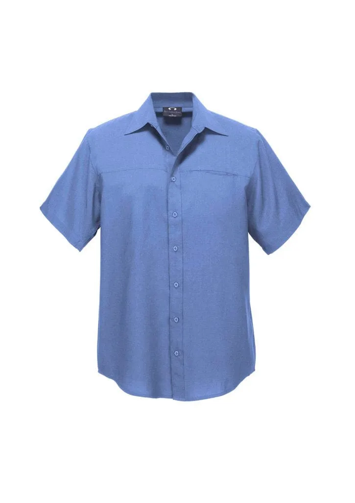 Biz Mens Oasis Short Sleeve Shirt SH3603