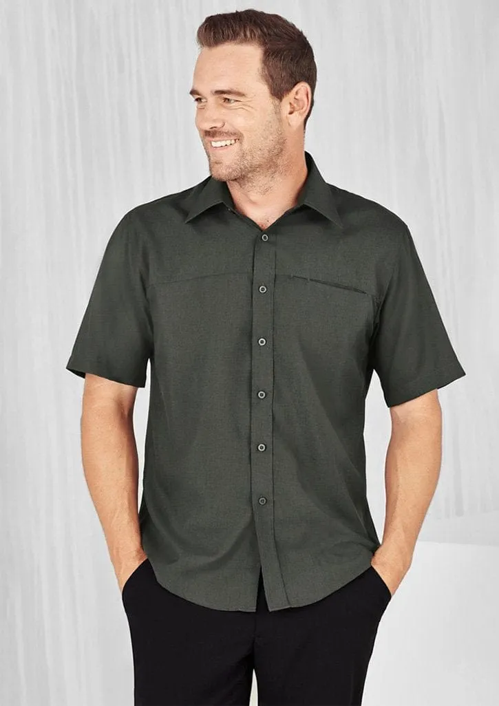 Biz Mens Oasis Short Sleeve Shirt SH3603