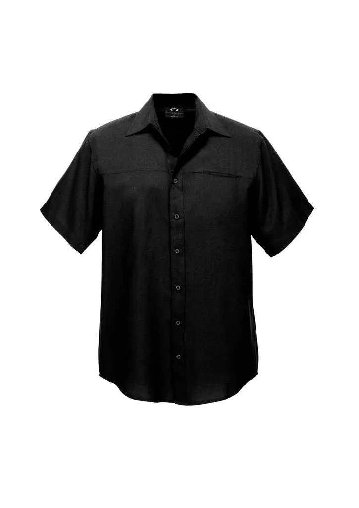 Biz Mens Oasis Short Sleeve Shirt SH3603