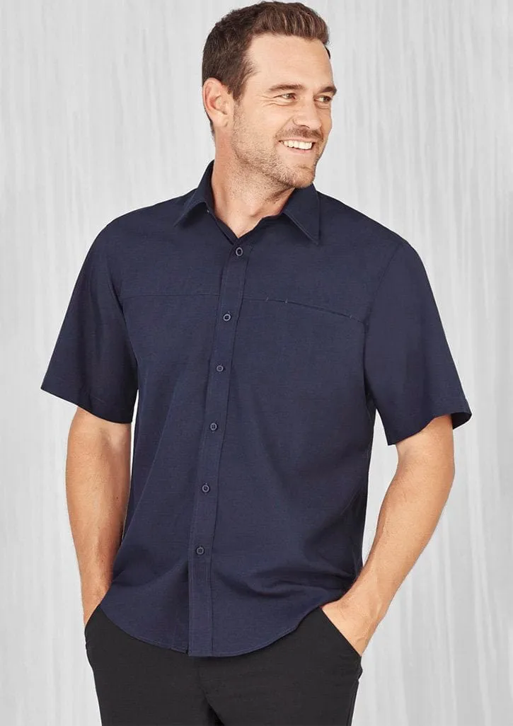 Biz Mens Oasis Short Sleeve Shirt SH3603