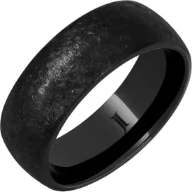 Black Ceramic Wedding Band