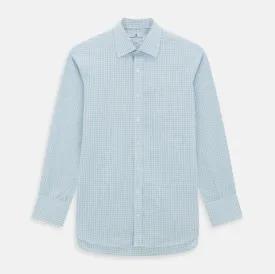 Blue Multi Graph Check Mayfair Shirt