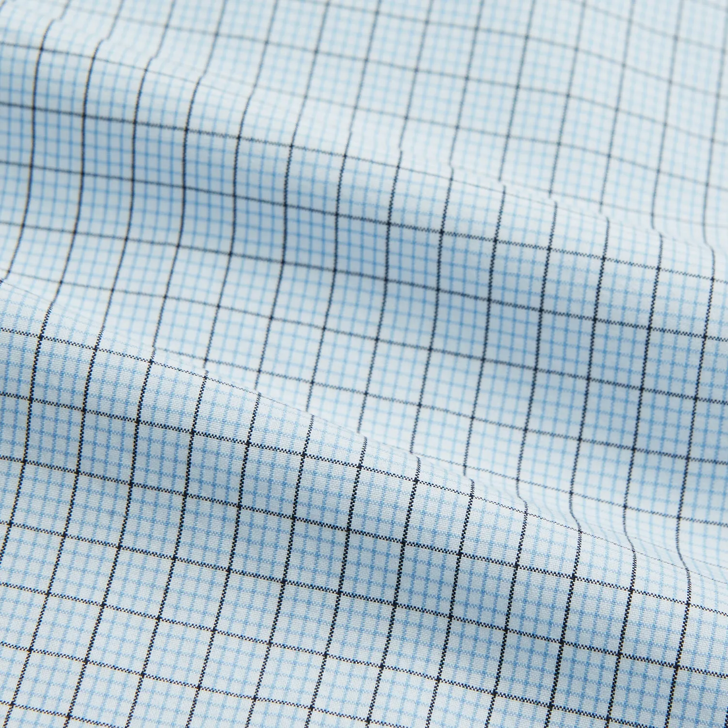 Blue Multi Graph Check Mayfair Shirt