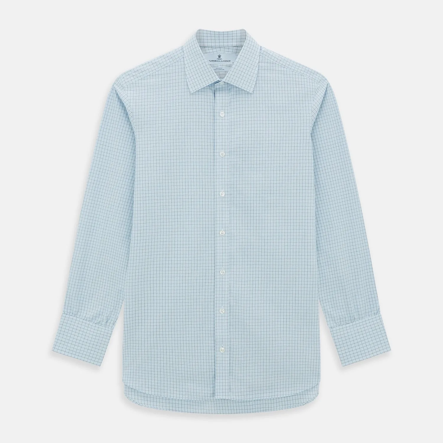 Blue Multi Graph Check Mayfair Shirt