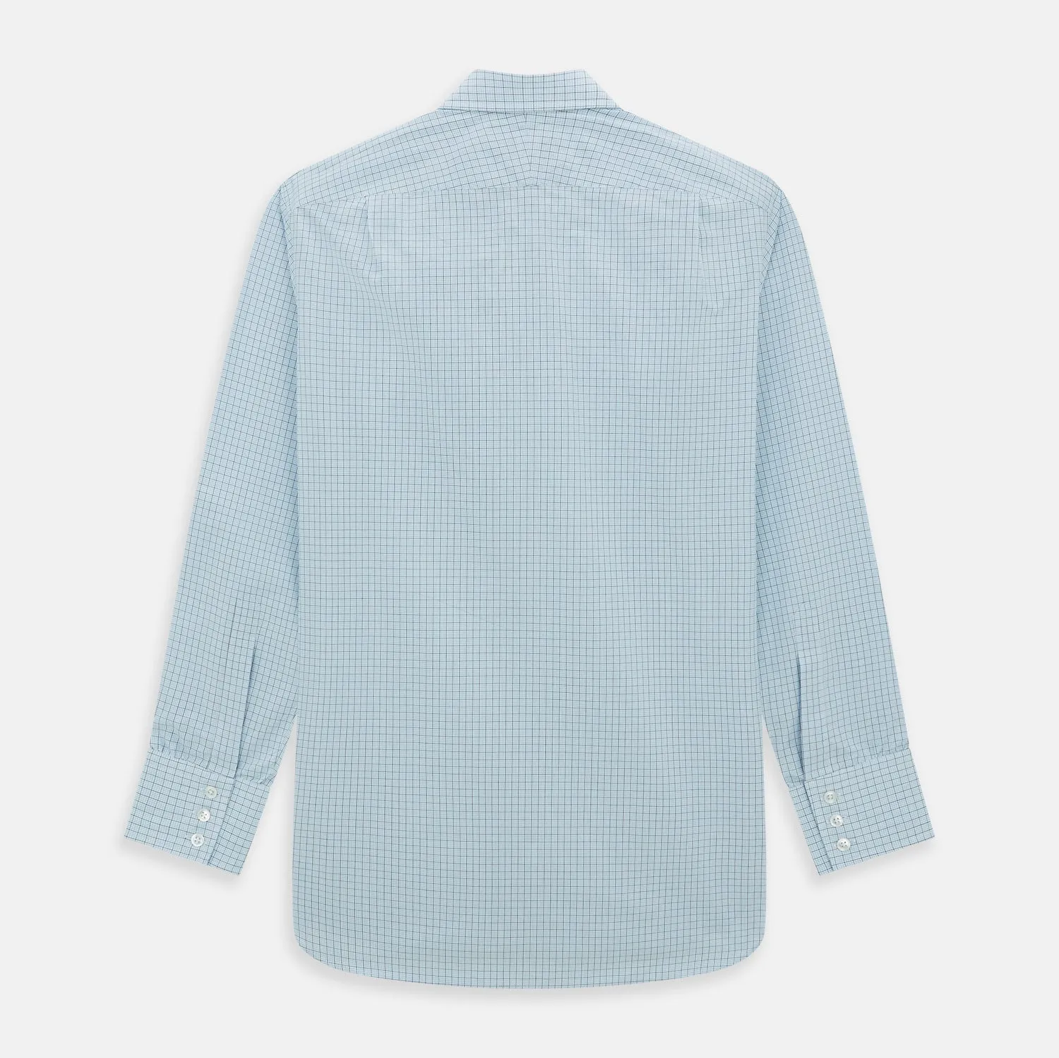 Blue Multi Graph Check Mayfair Shirt