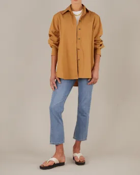 Blythe Collared Shirt - Camel