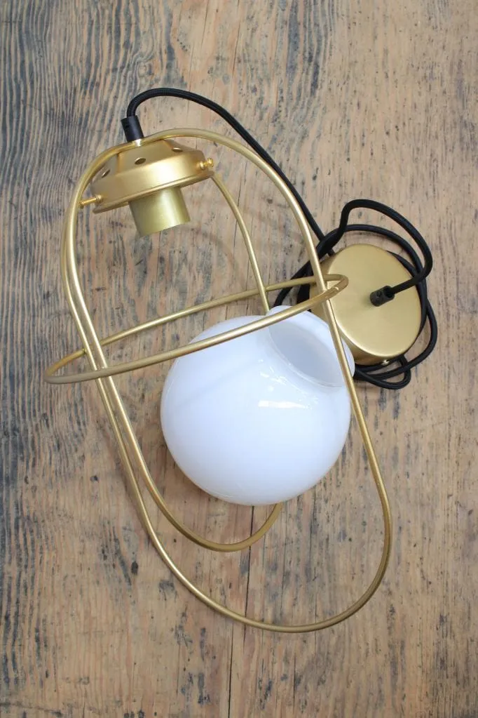 Bonnie Glass Loop Pendant Light