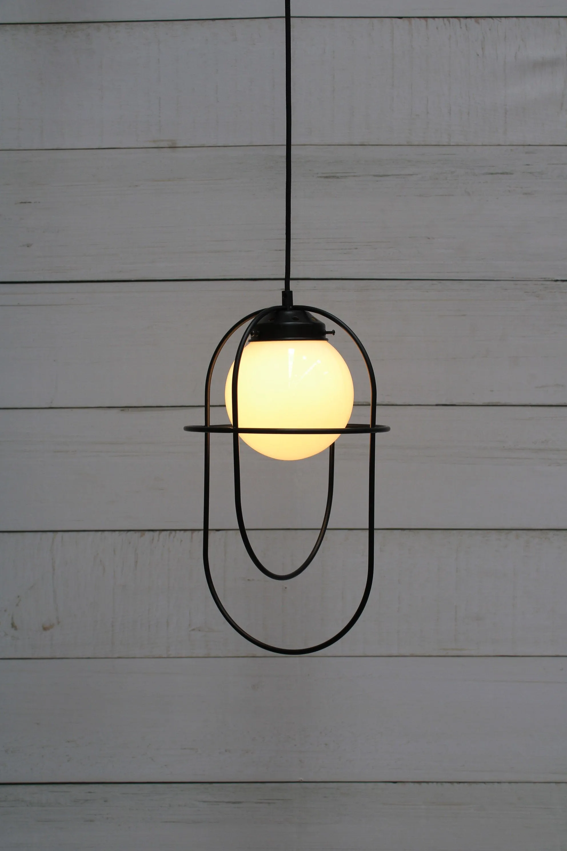 Bonnie Glass Loop Pendant Light