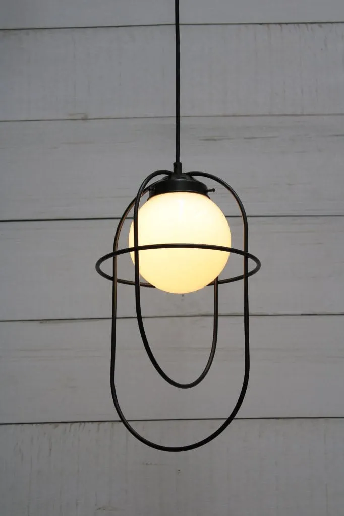 Bonnie Glass Loop Pendant Light