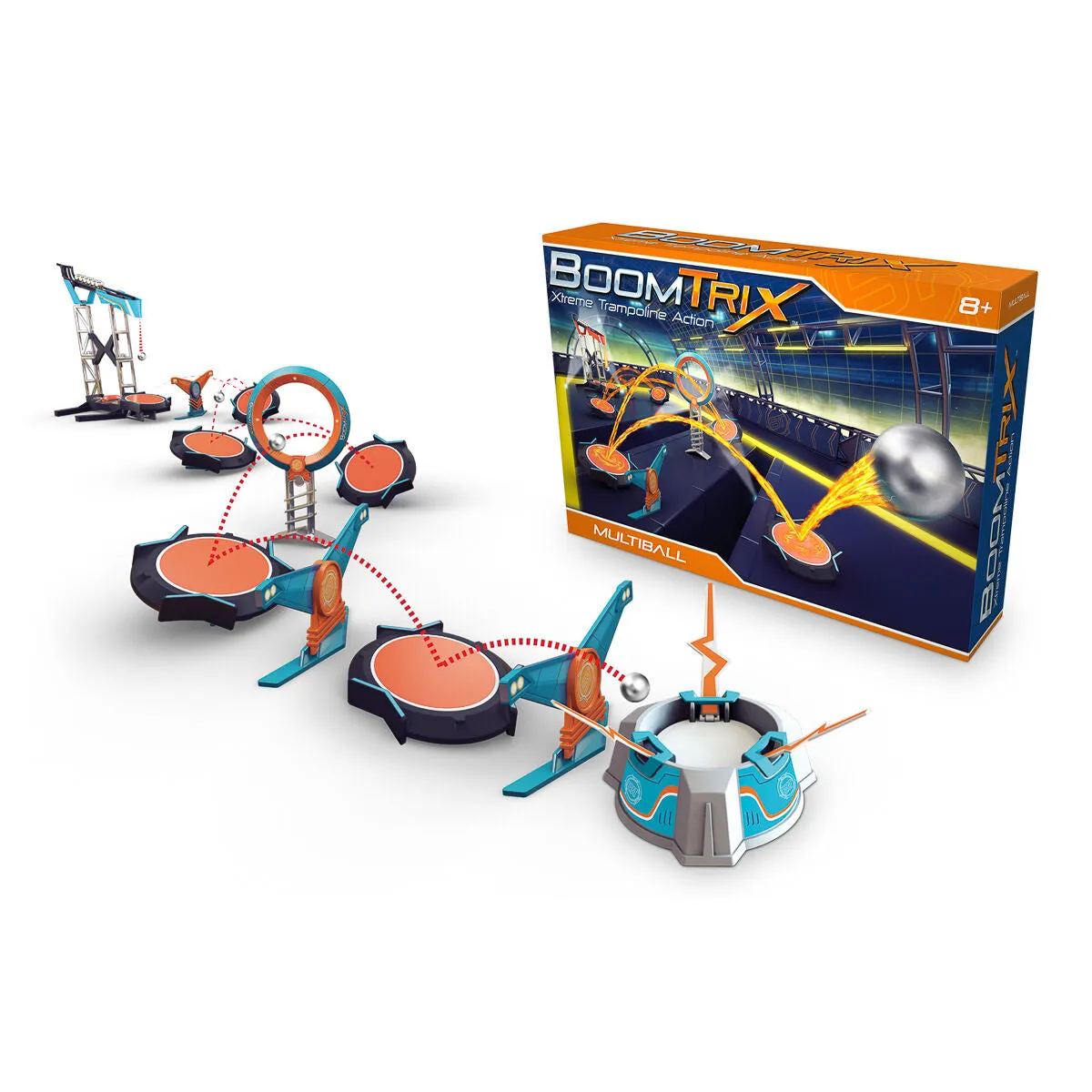 BoomTrix Xtreme Trampoline Action MultiBall Set