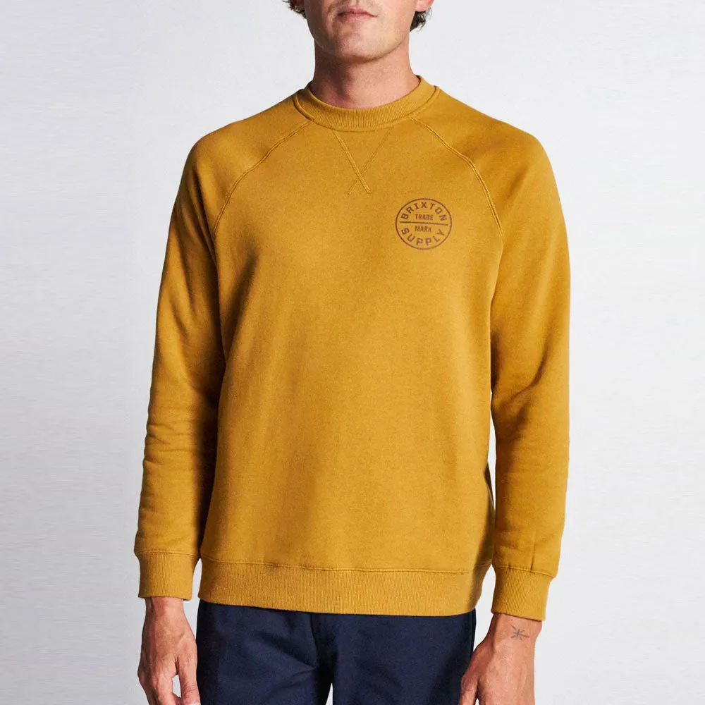 Brixton Oath Sweatshirt Maize