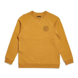 Brixton Oath Sweatshirt Maize