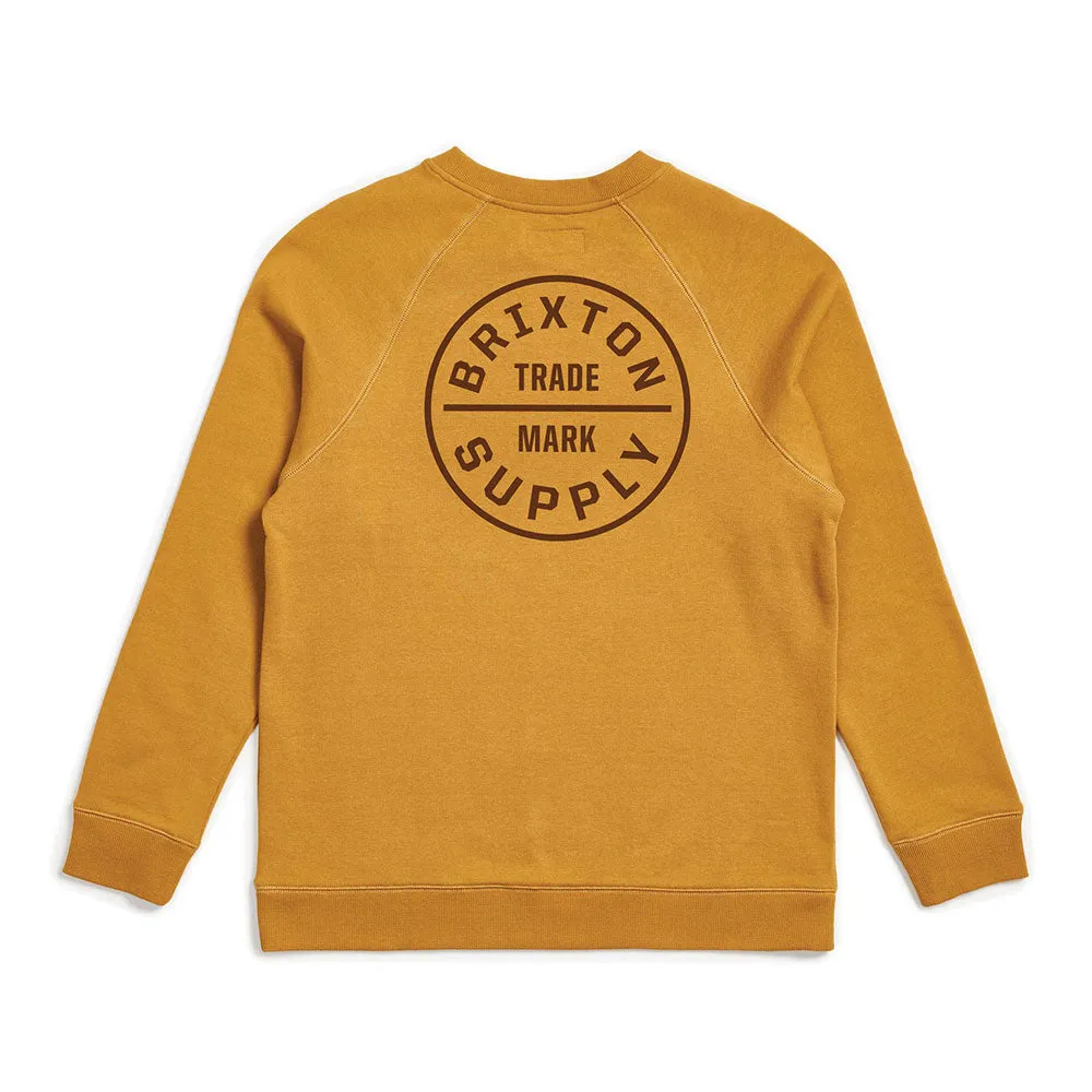 Brixton Oath Sweatshirt Maize