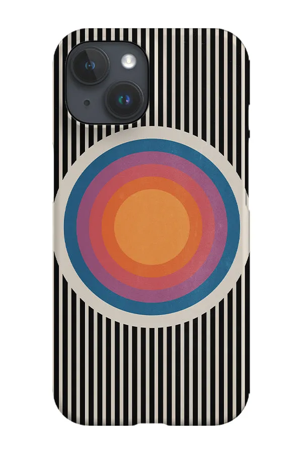 California Sun By Ayeyokp Phone Case (Beige Black)