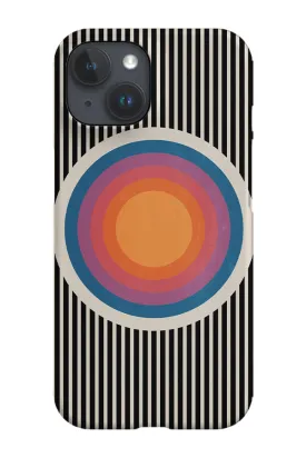 California Sun By Ayeyokp Phone Case (Beige Black)