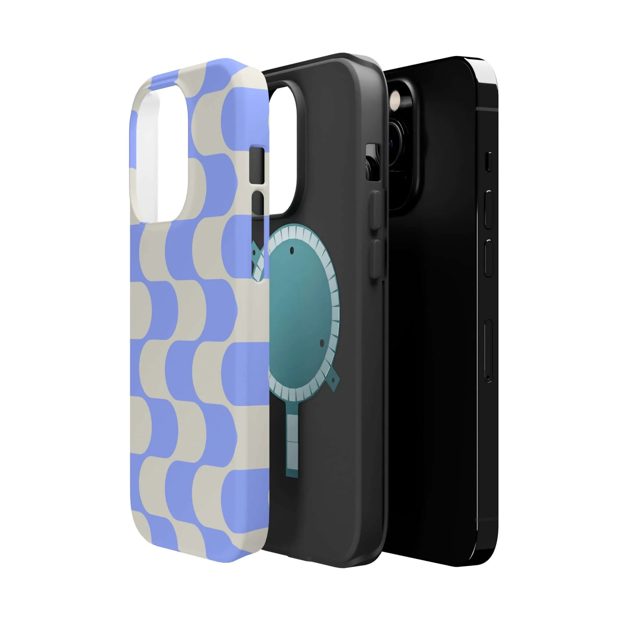 Calm Waves | Blue Abstract Case