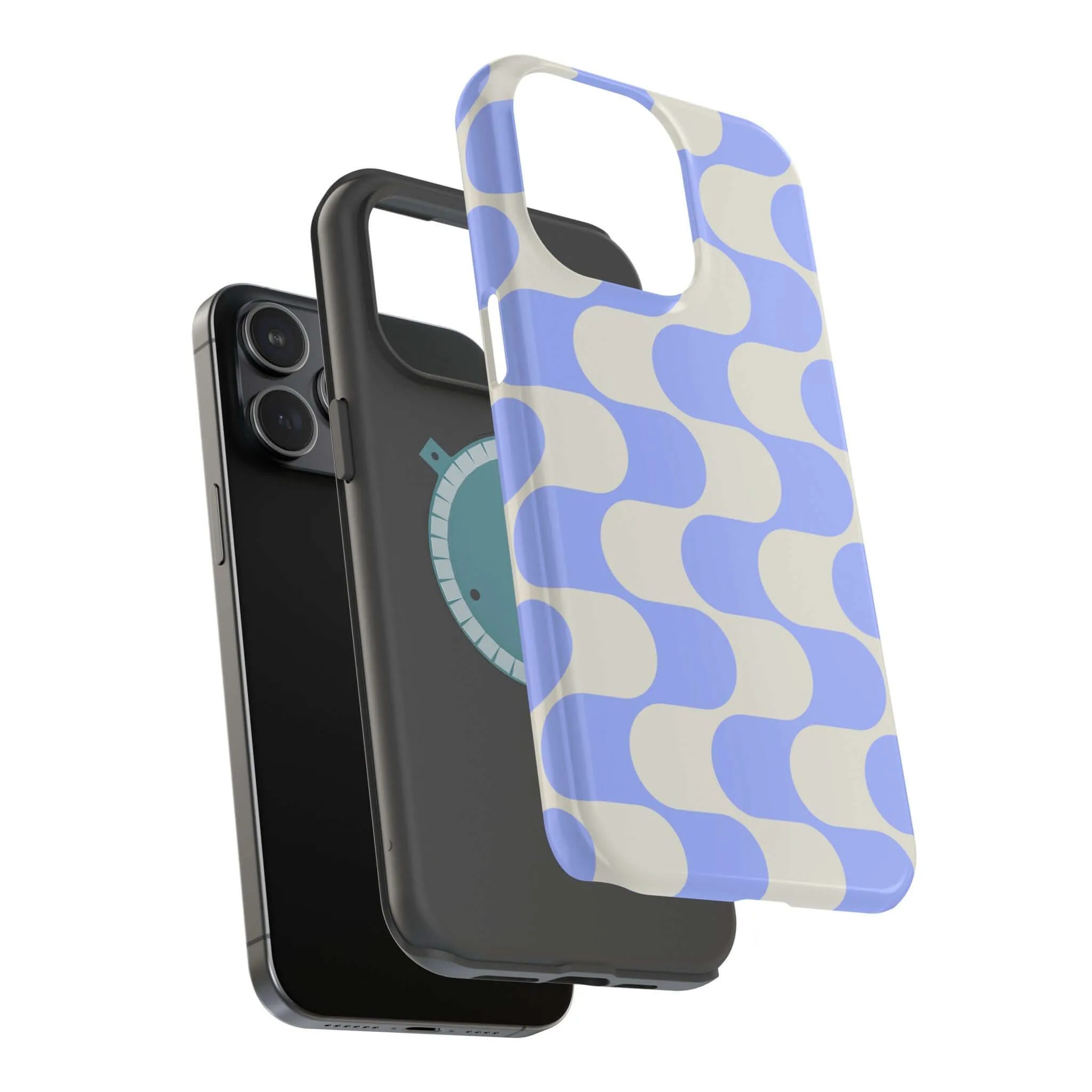 Calm Waves | Blue Abstract Case