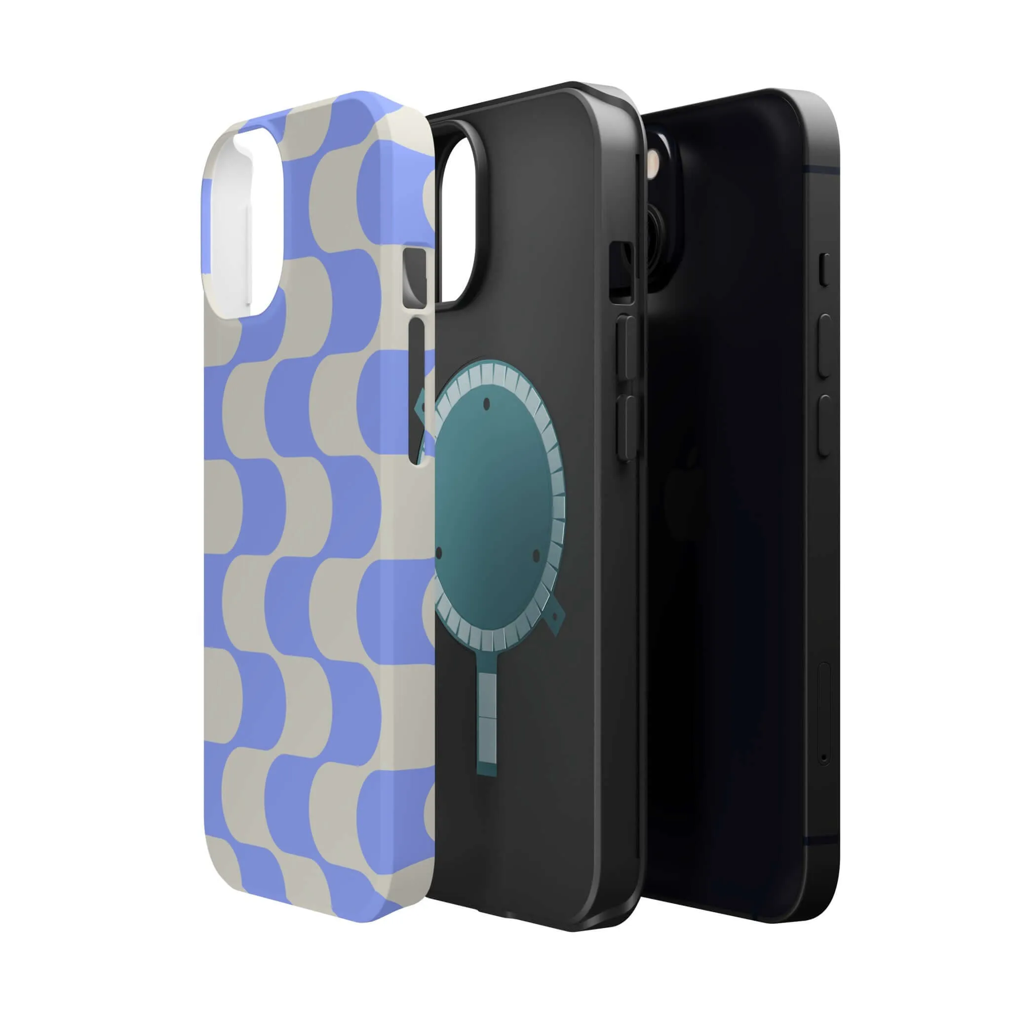 Calm Waves | Blue Abstract Case