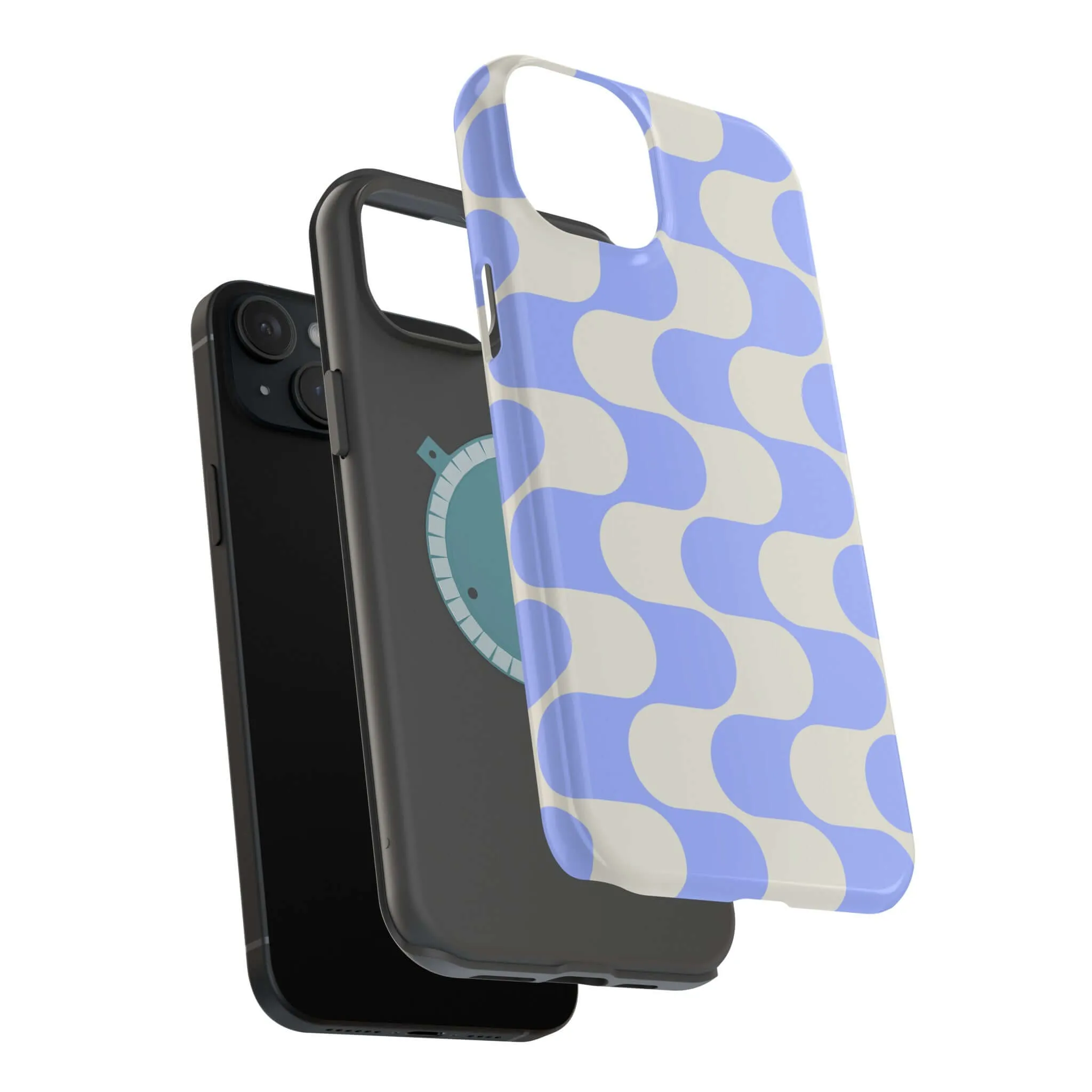 Calm Waves | Blue Abstract Case