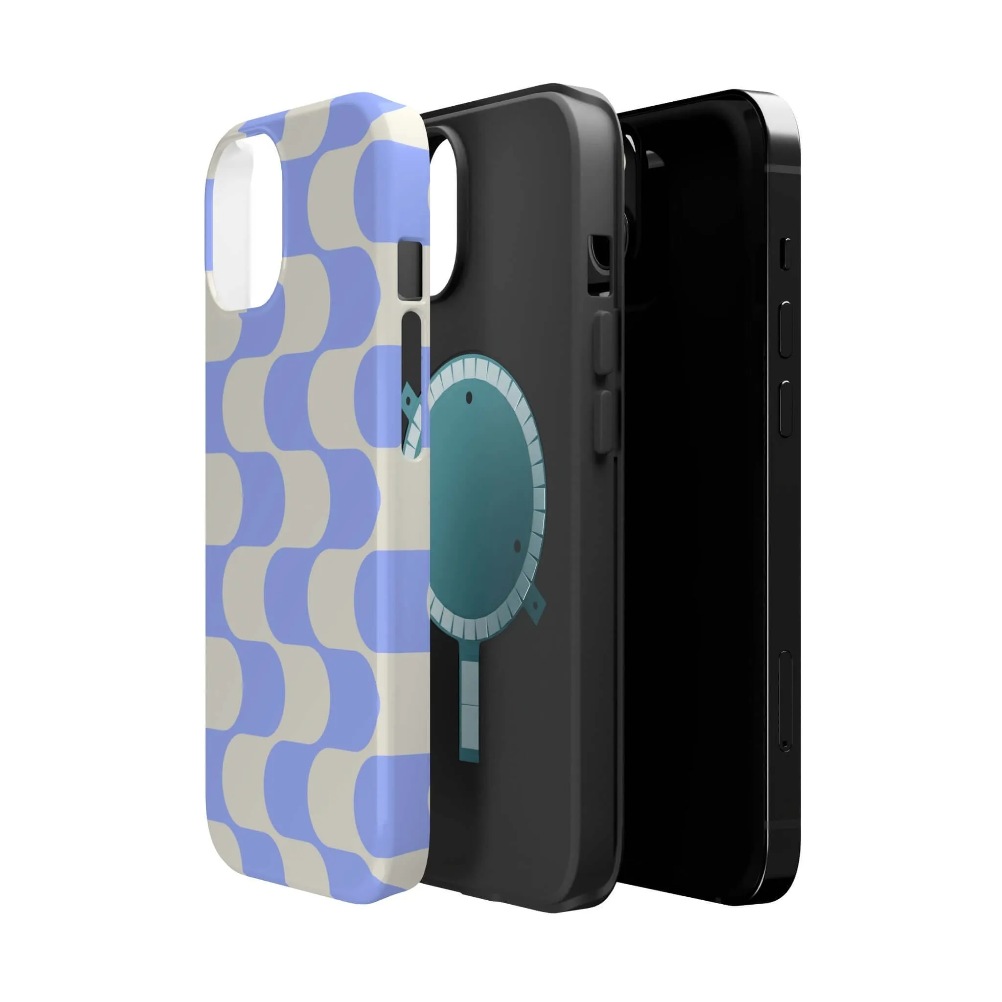 Calm Waves | Blue Abstract Case