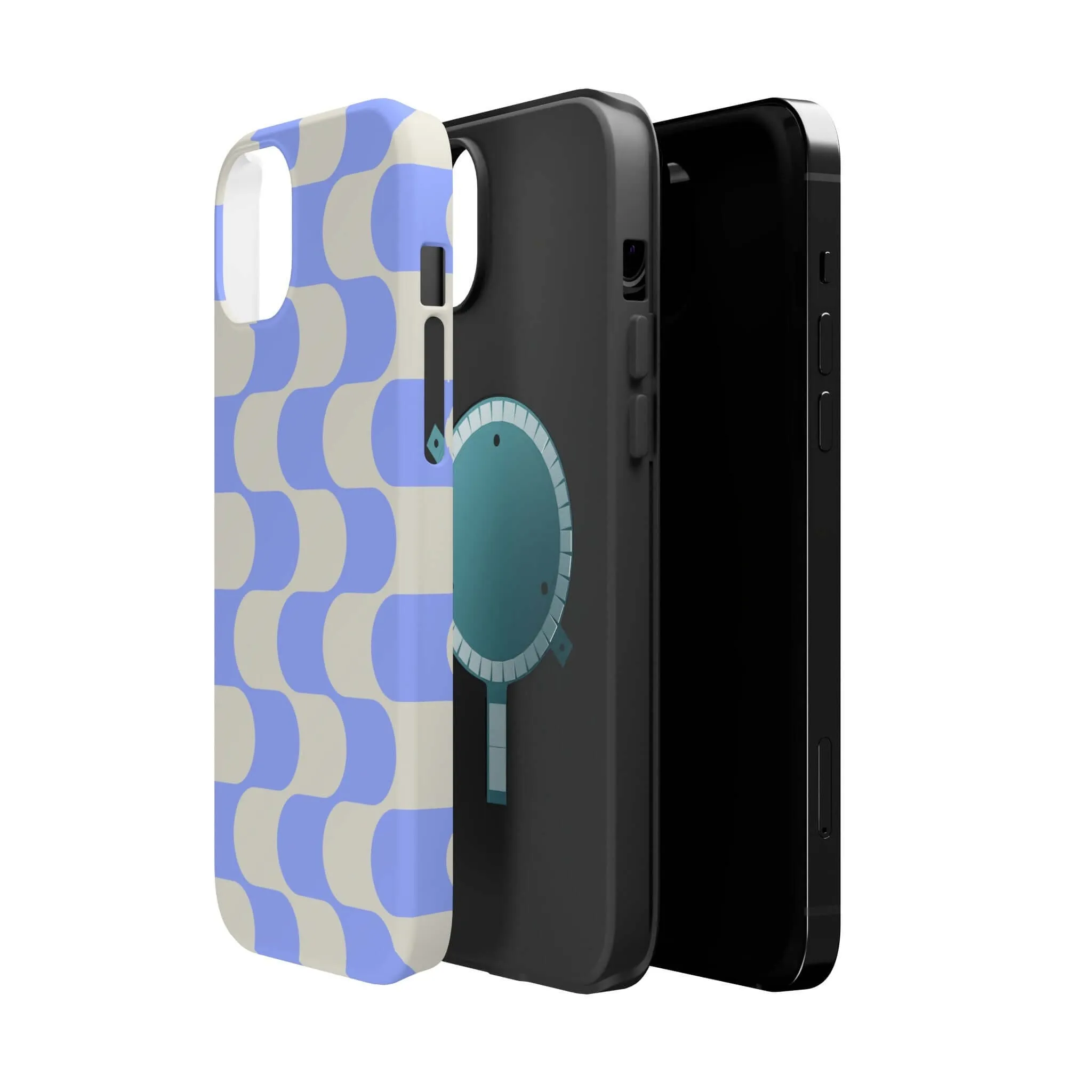 Calm Waves | Blue Abstract Case