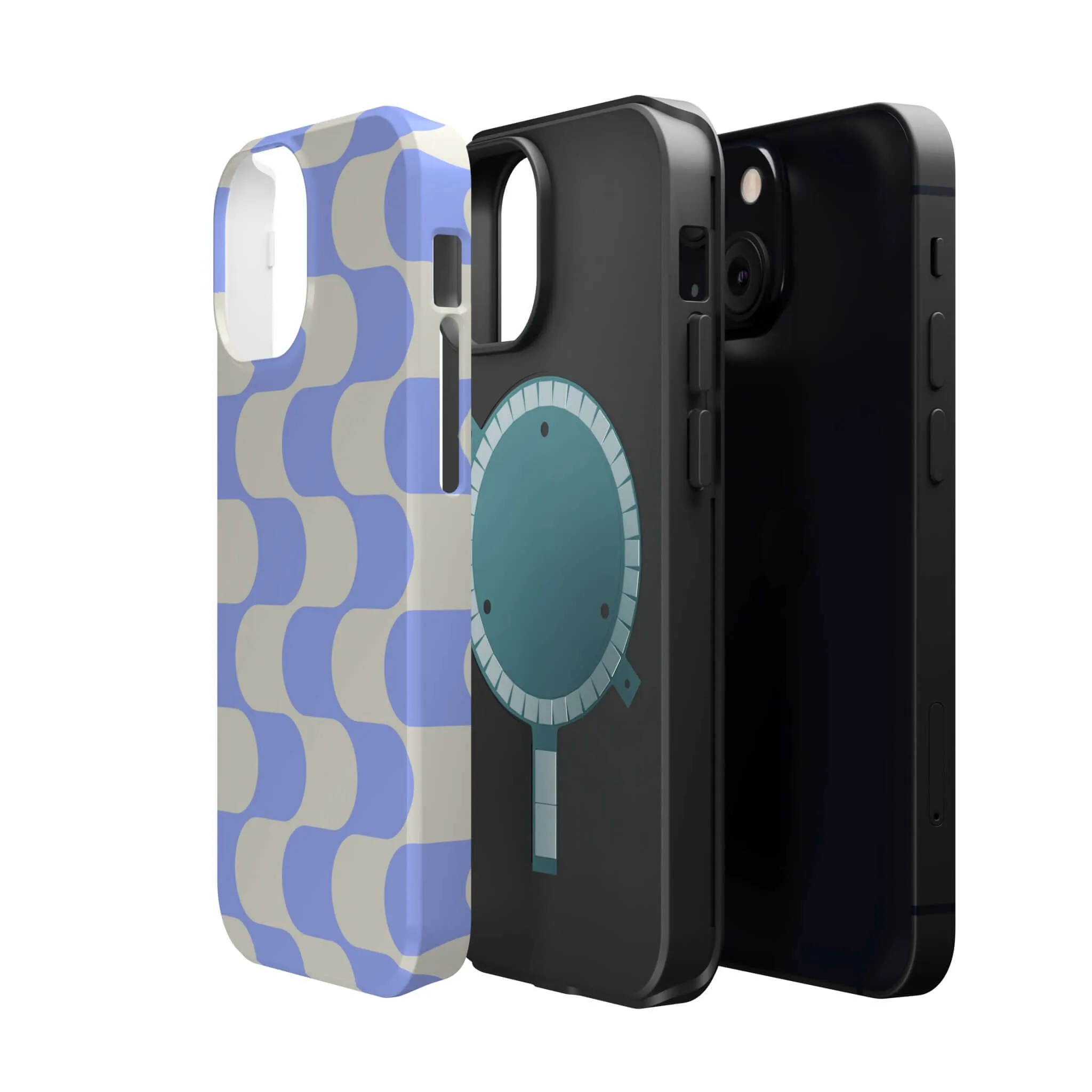 Calm Waves | Blue Abstract Case