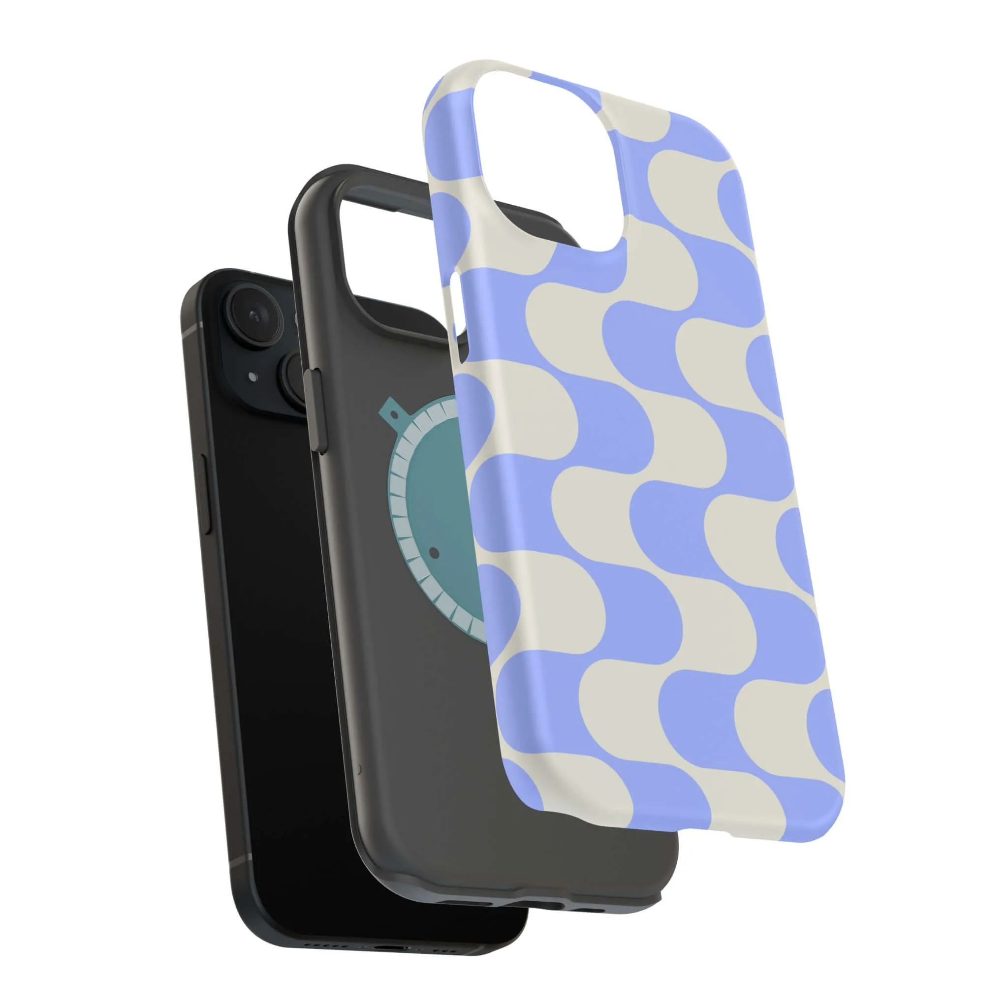 Calm Waves | Blue Abstract Case