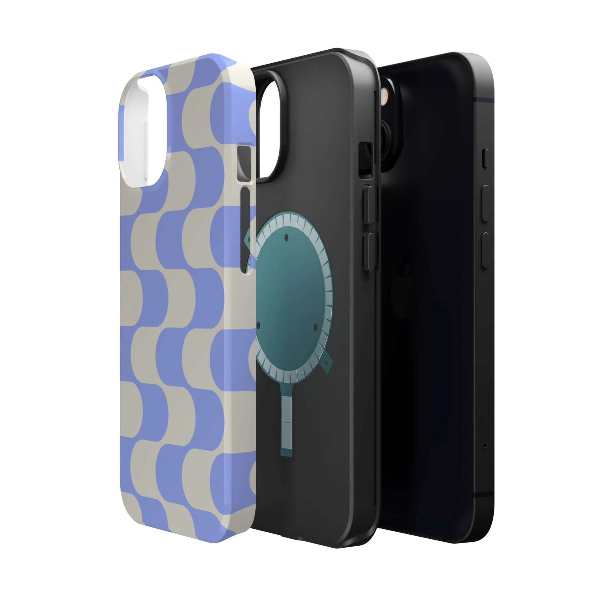 Calm Waves | Blue Abstract Case