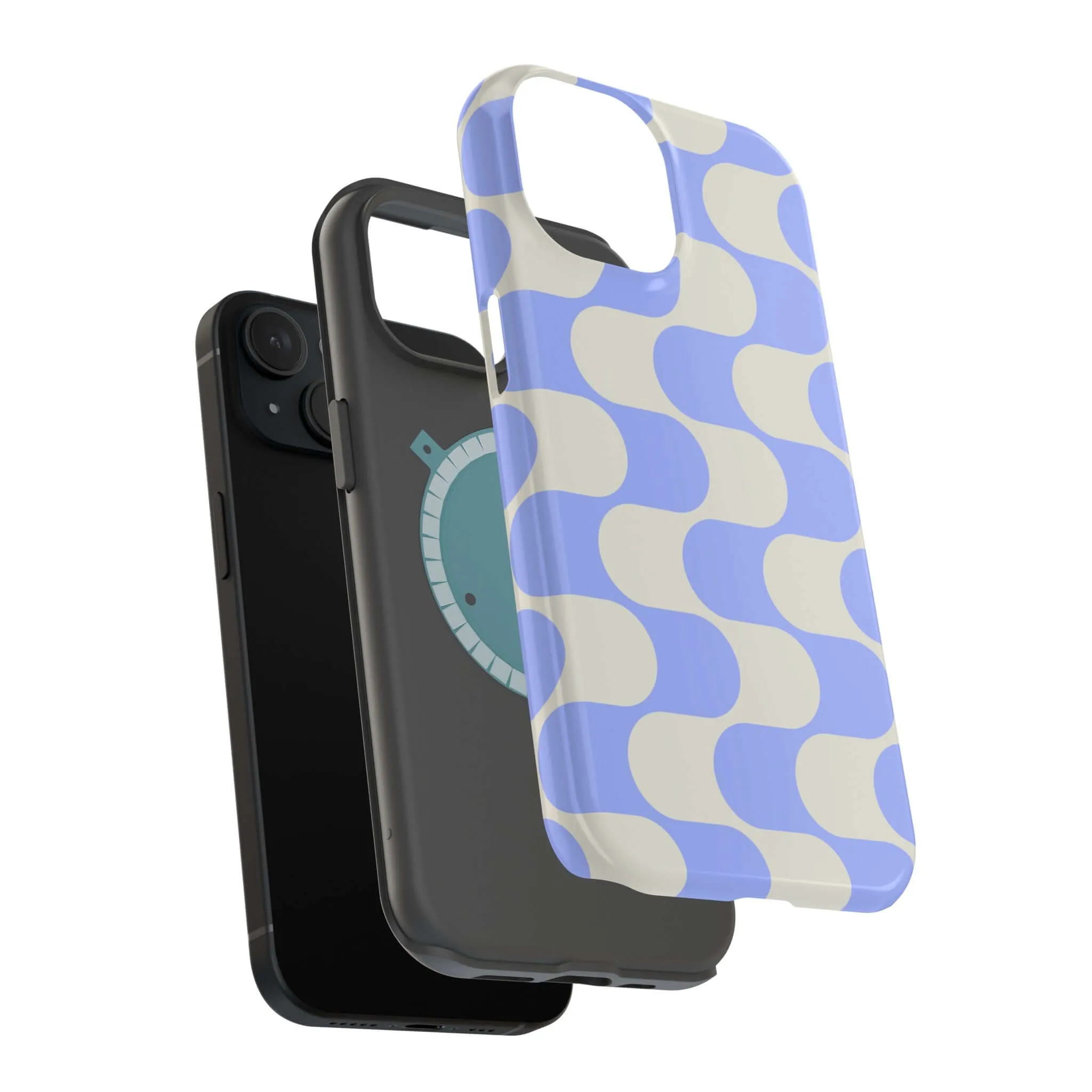 Calm Waves | Blue Abstract Case