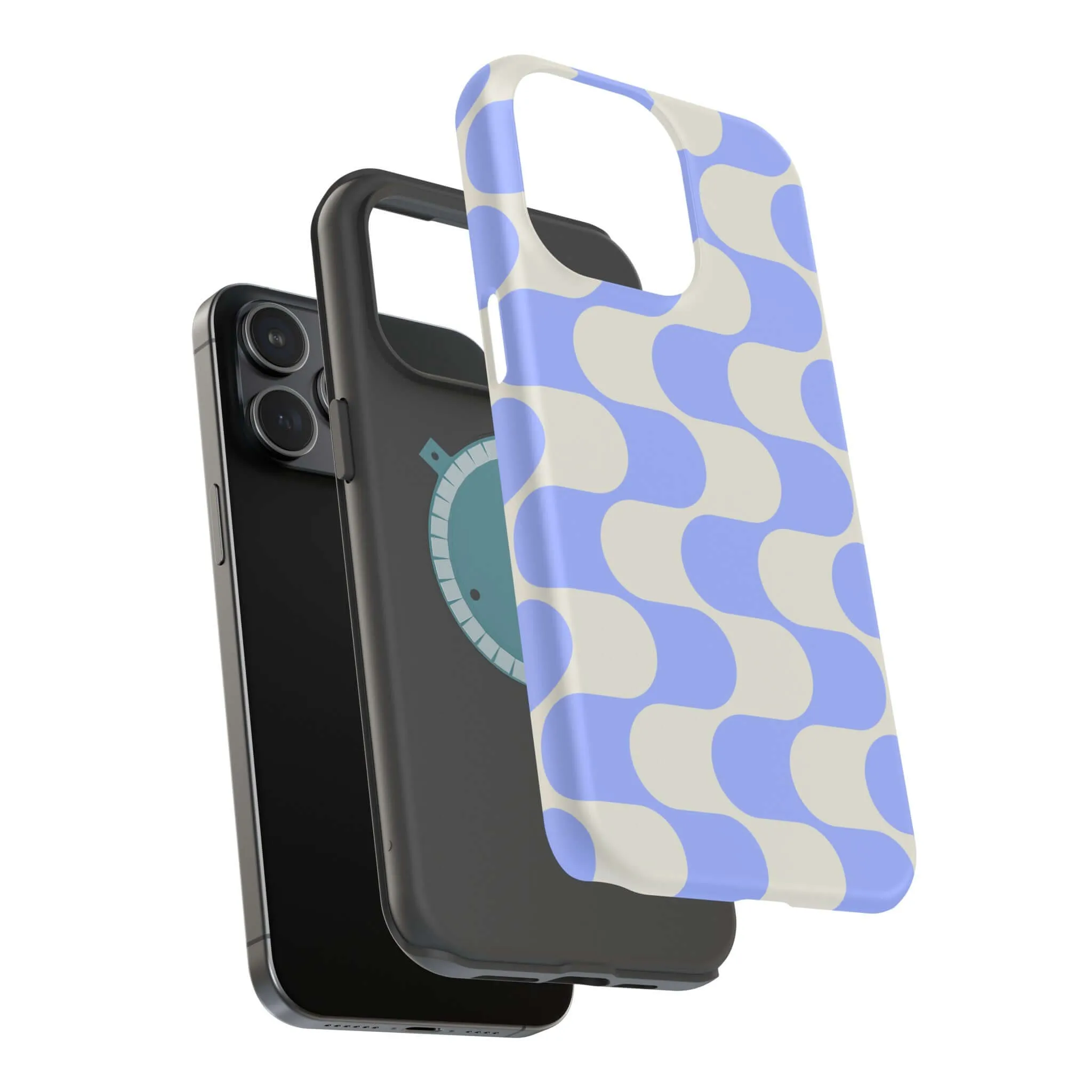 Calm Waves | Blue Abstract Case