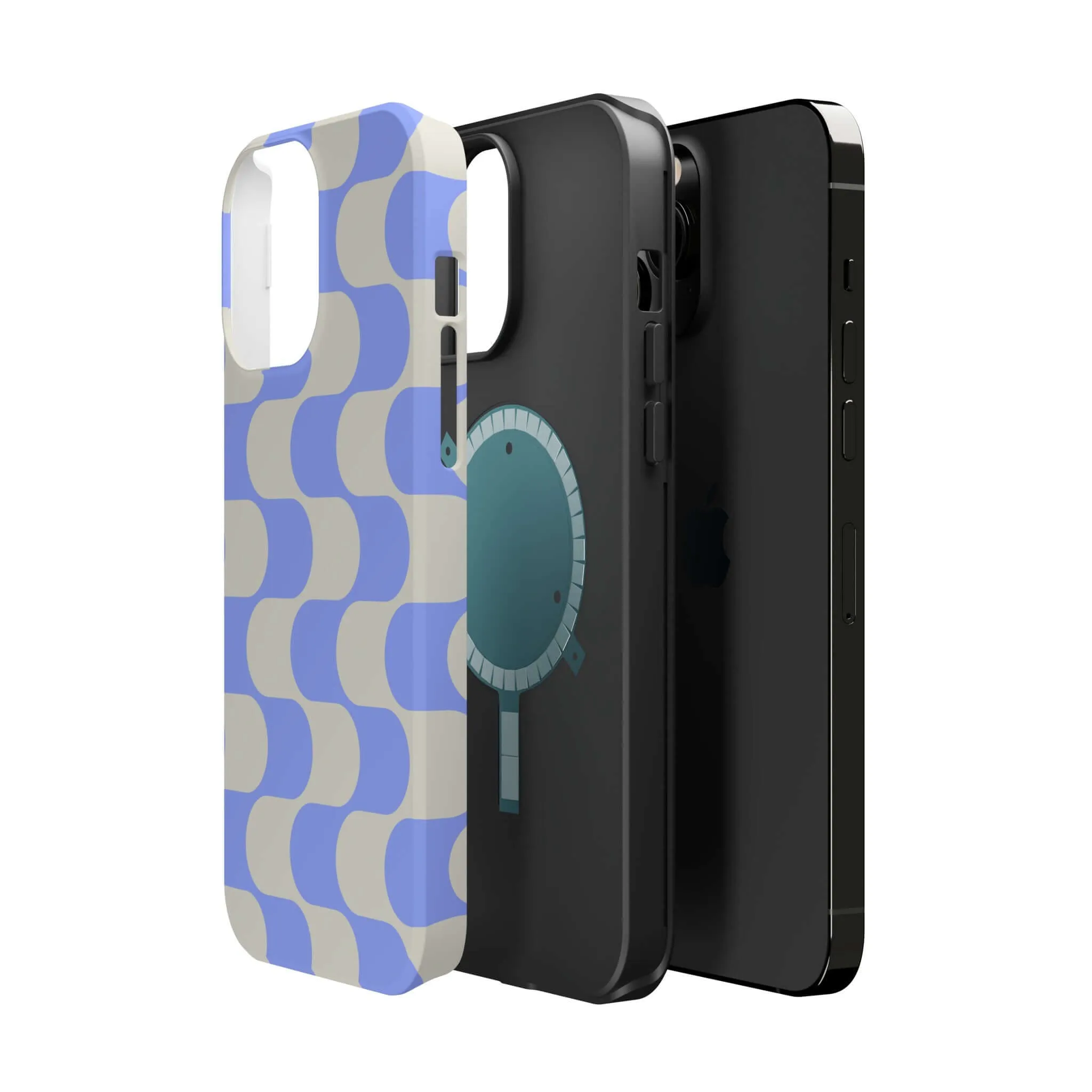 Calm Waves | Blue Abstract Case