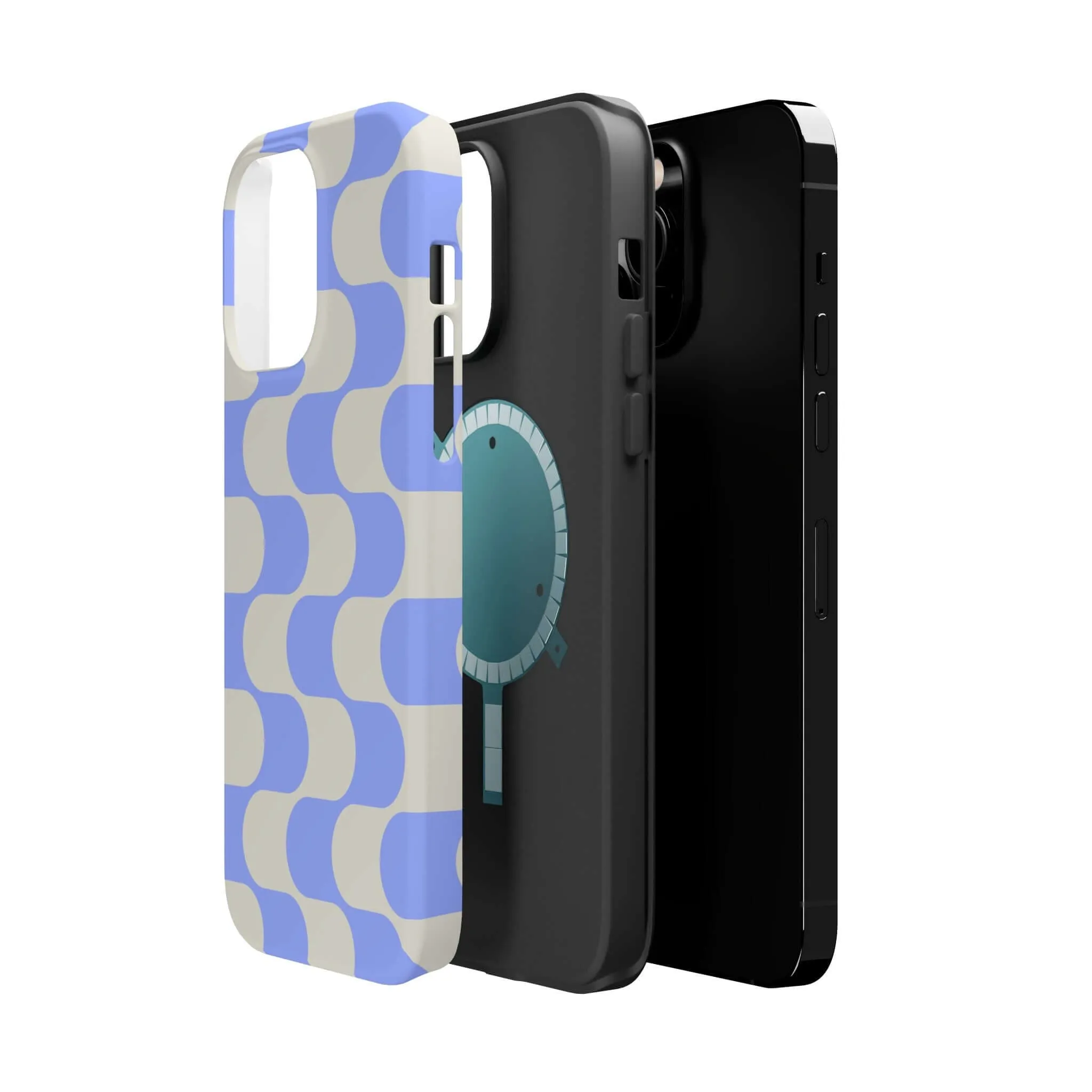 Calm Waves | Blue Abstract Case