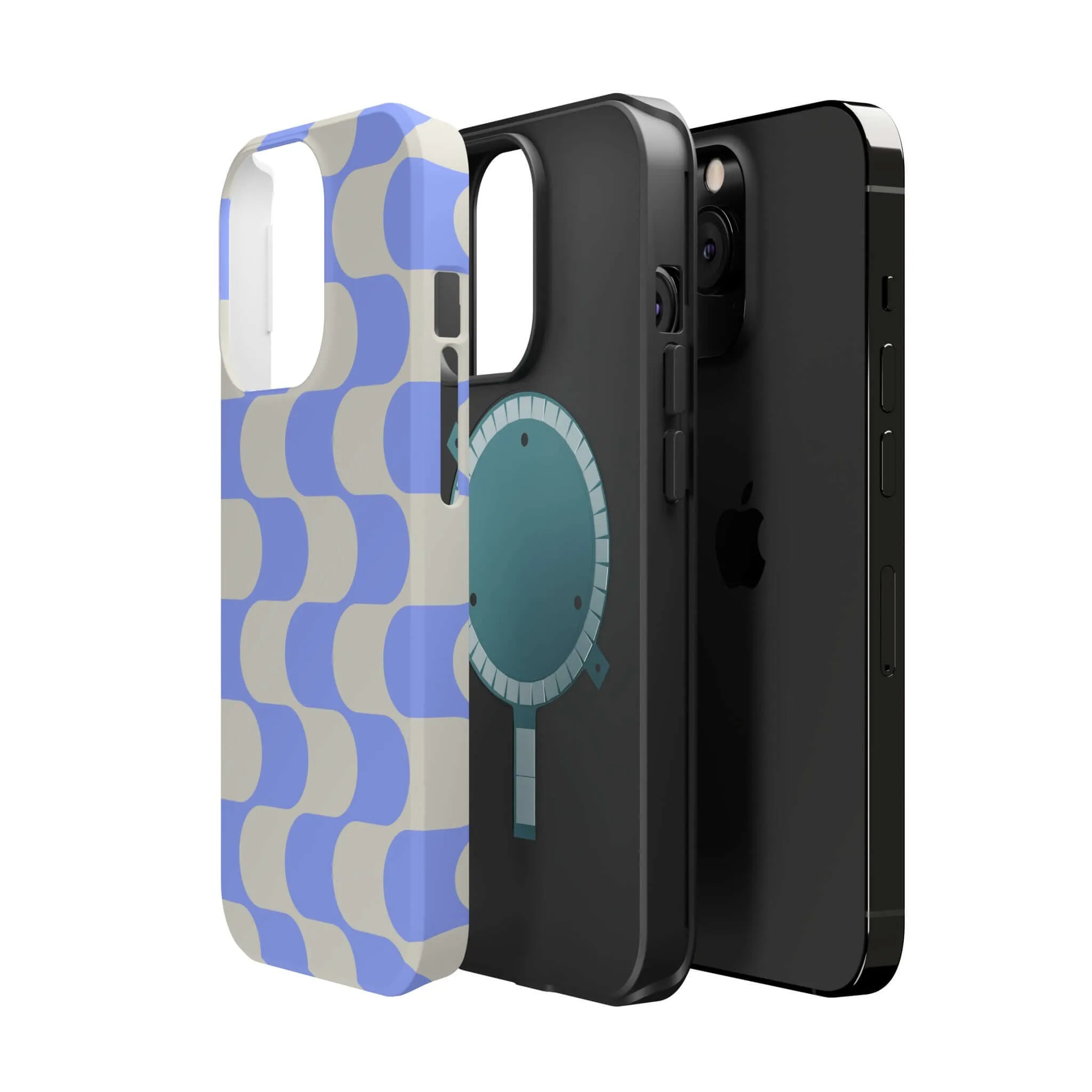 Calm Waves | Blue Abstract Case