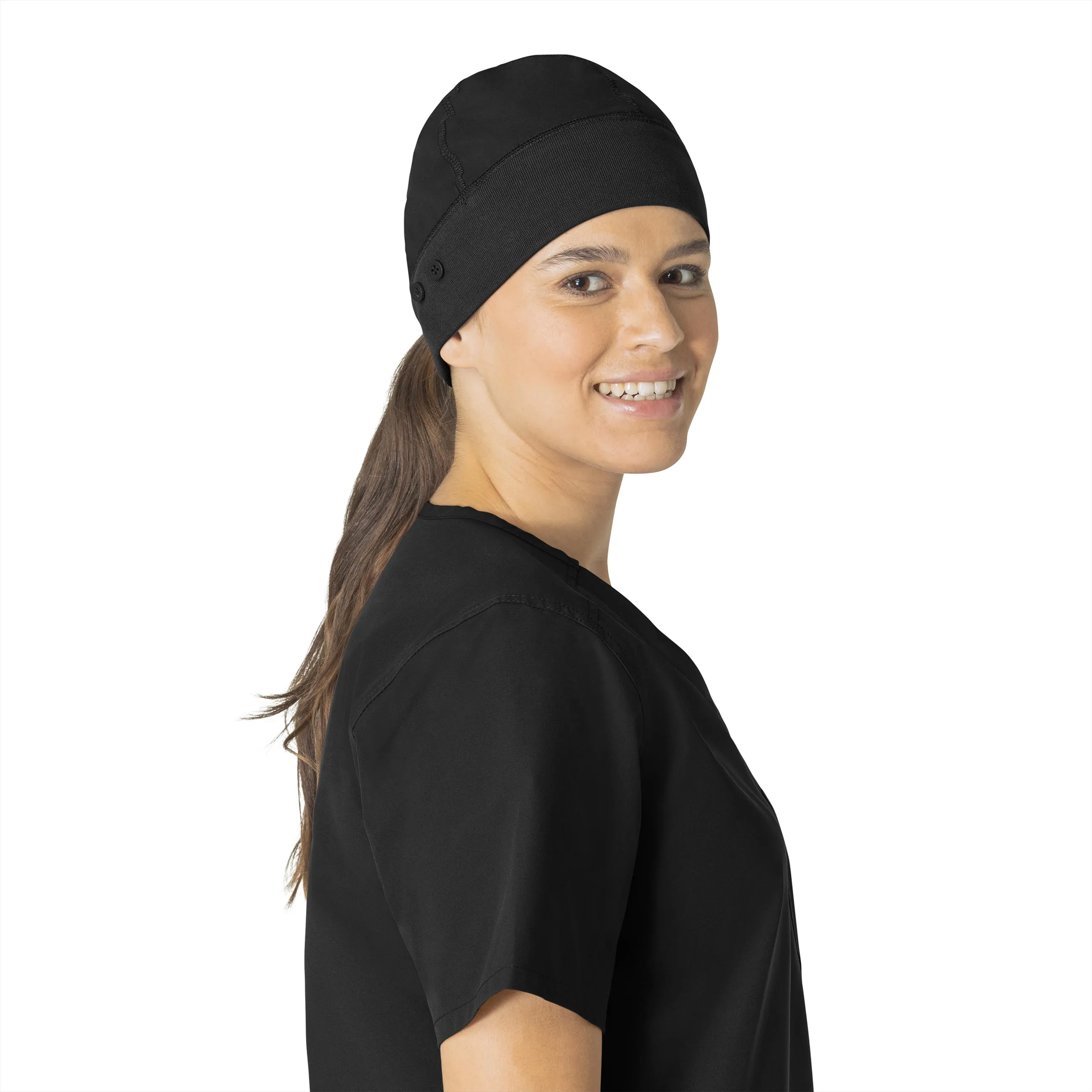 Carhartt Force Essentials Unisex Beanie Scrub Cap - Black